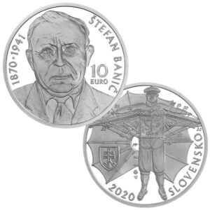 10 EURO – ŠTEFAN BANIČ - PROOF | SLOVENSKO 2020