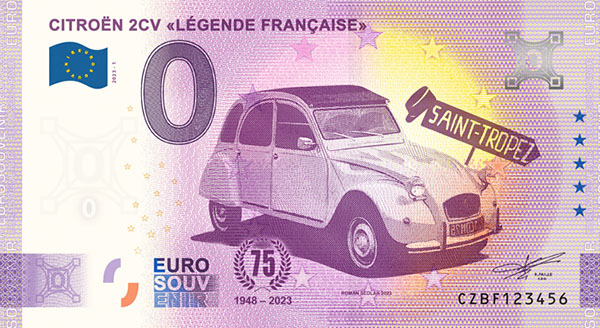 CITROËN 2CV «LÉGENDE FRANÇAISE» 2023-1