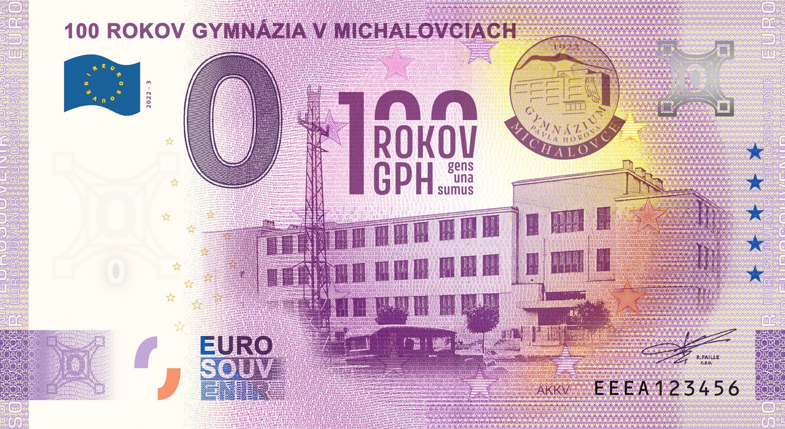 100 ROKOV GYMNÁZIA V MICHALOVCIACH 2022-3