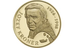 ZLATÁ MEDAILA - JOZEF KRONER - 100. výročie narodenia