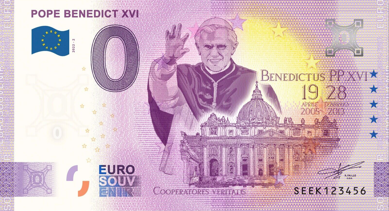 POPE BENEDICT XVI 2022-2