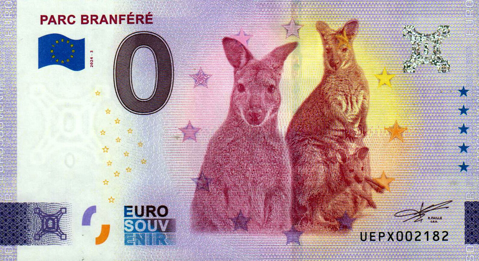 Parc-Branfere-2024-3-0-euro-souvenir-france-banknotes