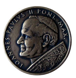 ODZNAK - PÁPEŽ JÁN PAVOL II. SP