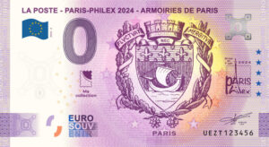 LA POSTE – PARIS-PHILEX 2024-6 – ARMOIRIES DE PARIS