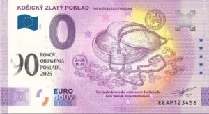 KOŠICKÝ ZLATÝ POKLAD 2025-5 so striebornou prítlačou