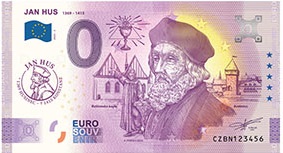 JAN HUS 2025-2 – s fialovou prítlačou
