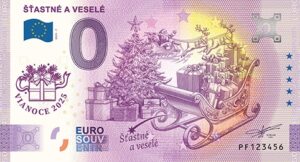 ŠŤASTNÉ A VESELÉ 2025-7 s fialovou prítlačou