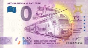 AKO SA MENIA VLAKY ZSSK - 2026-1 - zlatý hologram