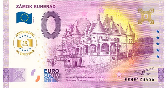 0-euro-souvenir-kunerad-anniversary