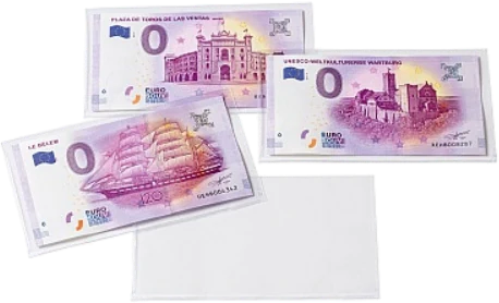 Ochranné obaly na bankovky Euro Souvenir – BASIC 140