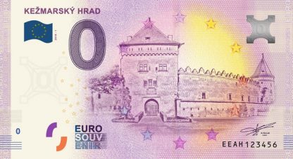 0 Euro Souvenir bankovka - KEŽMARSKÝ HRAD 2018-1