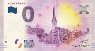 0 Euro Souvenir bankovka - NOVÉ ZÁMKY 2018-1