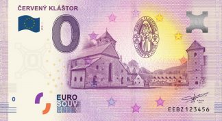 0 Euro Souvenir bankovka - Červený Kláštor 2019-1