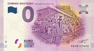 0 Euro Souvenir bankovka - Dominik Skutezky 2020-1