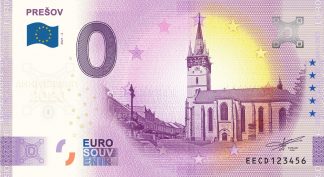 0 Euro Souvenir - PREŠOV 2021-2 - ANNIVERSARY 2020