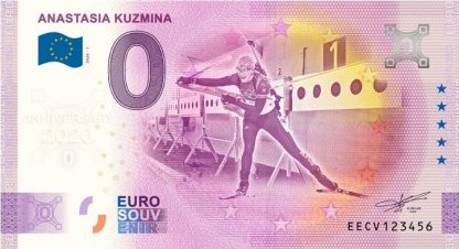 0 Euro Souvenir - ANASTASIA KUZMINA 2020-1 - ANNIVERSARY 2020