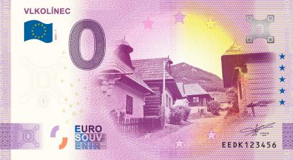 0 Euro Souvenir - VLKOLÍNEC 2021-1