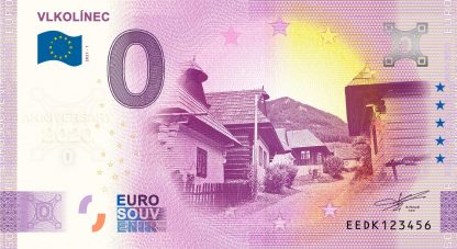 0 Euro Souvenir - VLKOLÍNEC 2021-1 - ANNIVERSARY 2020
