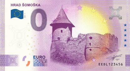 0 Euro Souvenir - HRAD ŠOMOŠKA 2021-1