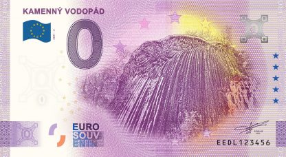 0 Euro Souvenir - KAMENNÝ VODOPÁD 2021-2