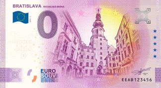 0 Euro Souvenir - BRATISLAVA - MICHALSKÁ BRÁNA 2020-4 - ANNIVERSARY 2020