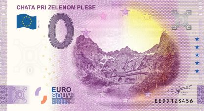 0 Euro Souvenir - CHATA PRI ZELENOM PLESE 2021-2