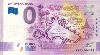 0 Euro Souvenir - LIPTOVSKÁ MARA 2021-1 - ANNIVERSARY 2020