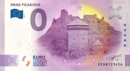 0 Euro Souvenir - HRAD FIĽAKOVO 2021-1