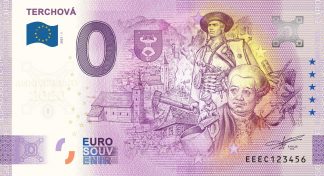 0 Euro Souvenir - TERCHOVÁ 2021-1 - ANNIVERSARY 2020