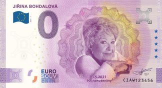 0 Euro Souvenir - JIŘINA BOHDALOVÁ - 90. narozeniny 2021-1