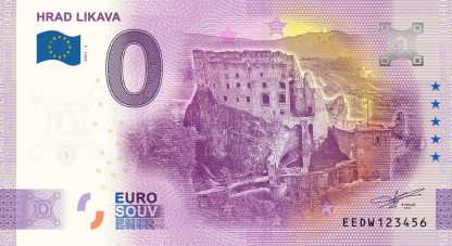 0 Euro Souvenir - HRAD LIKAVA 2021-3