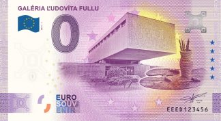 0 Euro Souvenir - GALÉRIA ĽUDOVÍTA FULLU 2021-1