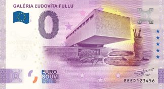 0 Euro Souvenir - GALÉRIA ĽUDOVÍTA FULLU 2021-1 - ANNIVERSARY 2020