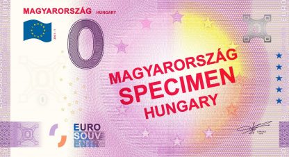0 Euro Souvenir - MAGYARORSZÁG - SPECIMEN - HUNGARY 2021-1