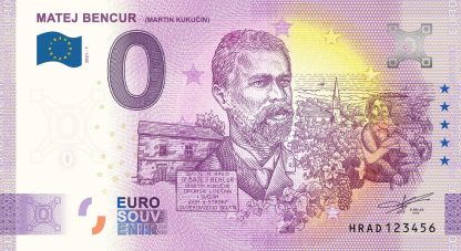 0 Euro Souvenir - MATEJ BENCÚR - MARTIN KUKUČÍN 2021-1