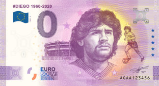 0 Euro Souvenir - #DIEGO 1960-2020 | 2021-2