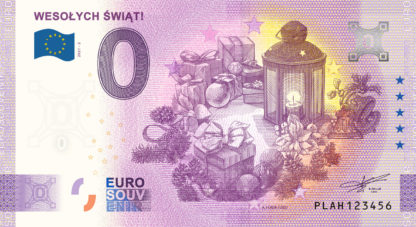 0 Euro Souvenir - WESOŁYCH ŚWIĄT! 2021-2