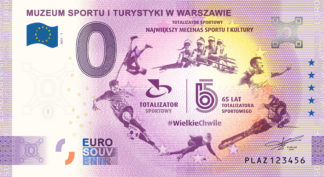 0 Euro Souvenir - MUZEUM SPORTU I TURYSTYKI W WARSZAWIE - 65 LAT TOTALIZATORA SPORTOWEGO 2021-1
