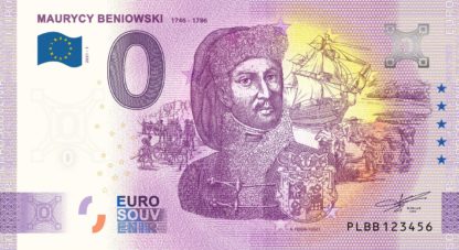 0 Euro Souvenir - MAURYCY BENIOWSKI 2021-1