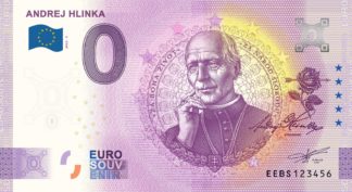 0 Euro Souvenir - ANDREJ HLINKA 2022-5
