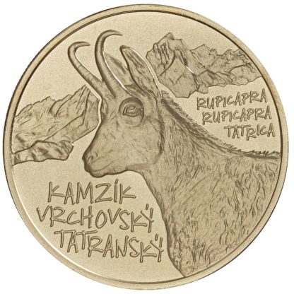 5 EURO KAMZÍK VRCHOVSKÝ TATRANSKÝ | SLOVENSKO 2022 - rubová strana