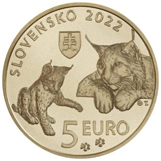 5 EURO RYS OSTROVID | SLOVENSKO 2022 - lícna strana