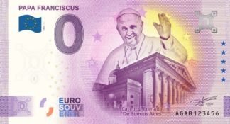 0 Euro Souvenir – PAPE FRANCISCUS 2022-1
