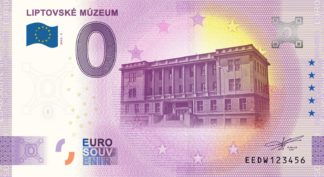 0 Euro Souvenir – LIPTOVSKÉ MÚZEUM 2022-5