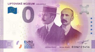 0 Euro Souvenir – LIPTOVSKÉ MÚZEUM 2022-6 - ZAKLADATELIA
