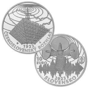 10 € – ČESKOSLOVENSKÝ ROZHLAS – PROOF | SLOVENSKO 2023