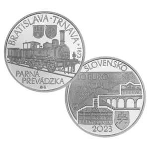 10 € – PARNÁ PREVÁDZKA – PROOF | SLOVENSKO 2023