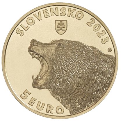 5 EURO MEDVEĎ HNEDÝ | SLOVENSKO 2023