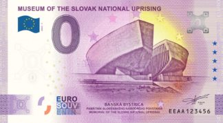 0 Euro Souvenir - MUSEUM OF THE SLOVAK NATIONAL UPRISING 2023-7