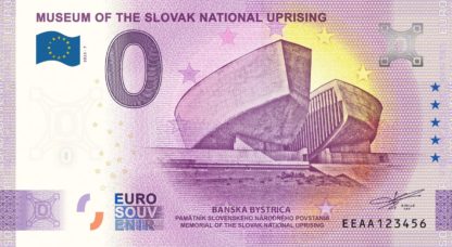 0 Euro Souvenir - MUSEUM OF THE SLOVAK NATIONAL UPRISING 2023-7